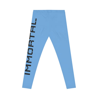 Immortal Infinity Leggings — Women's White Graphic Casual Leggings