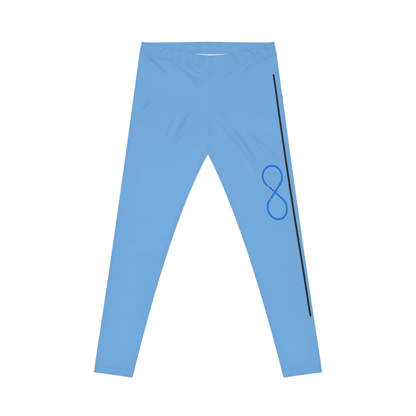 Immortal Infinity Leggings — Women's White Graphic Casual Leggings