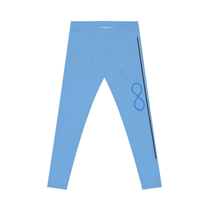 Immortal Infinity Leggings — Women's White Graphic Casual Leggings